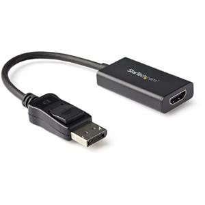 StarTech.com DisplayPort - HDMI 変換アダプタ HDR対応 4K/60Hz ディスプレイポート(オス) - HDMI(メ｜mochii0055
