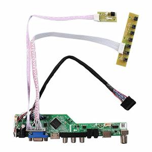 VSDISPLAY HDMI VGA AV USB LCDコントローラ基板 T.V56.03 対応 B156HW02 LP156WF1 LP173WF｜mochii0055