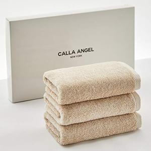 Calla Angel New York フェイスタオル 極上 ホテル仕様 厚手 甘撚り 高級綿 エジプト綿 選べる6色 箱入り アクアシリーズ (フ｜mochii0055