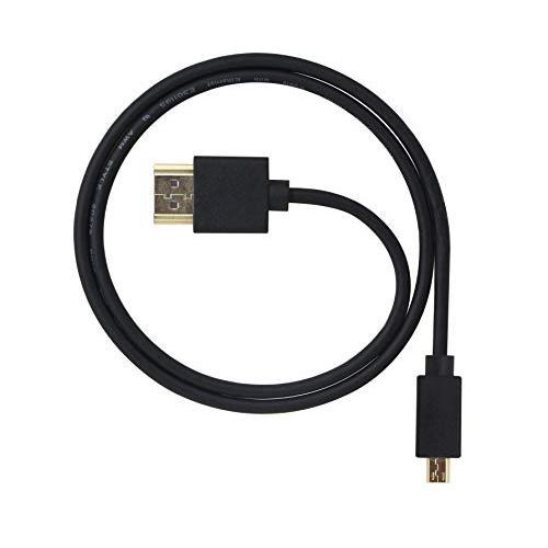 CERRXIAN ハイスピード Micro HDMI - HDMIケーブル ， イーサネット オーデ...