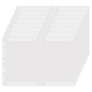 4面 楽譜ファイル リフィル A4 サイズ 2穴・3穴・4穴対応