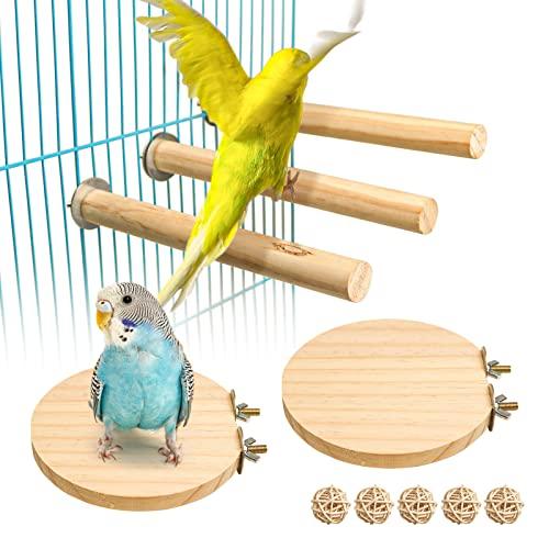 Hreaiaps 5本セット インコ とまり木 鳥の止まり木 止まり台 インコ おもちゃ 止まり木 ...