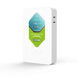 UMIVC 変圧器 100W 海外電気製品を日本で使用 昇圧器 昇圧機 アップトランス 電源トランス 100V to 220V