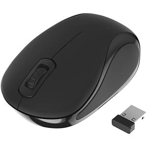 Sabrent 小型 ワイヤレス マウス 「無線2.4GHz Nano-USBレシーバー付属」 (MS-WSML)｜mochii0055