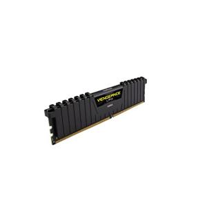 CORSAIR DDR4 メモリモジュール VENGEANCE LPX Series ブラック 8GB×2枚キット CMK16GX4M2B3200C1｜mochii0055