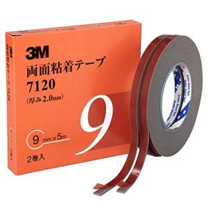 3M 両面粘着テープ 7120 9mm幅x5m 7120 9 AAD｜mochii0055