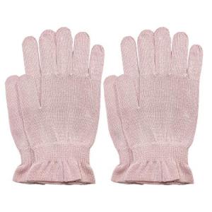 京都西陣の絹糸屋さんのシルク手袋 (ピンク2組セット)｜mochii0055
