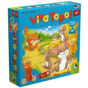 ねことねずみの大レース (Viva Topo!) PG66003 ボードゲーム｜mochii0055