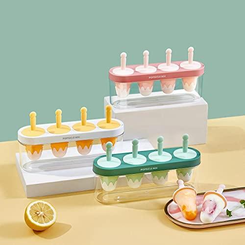 製氷皿 アイスキャンディー メーカー 雪山アイスキャンデー型 シリコン アイス型 DIY アイスクリ...