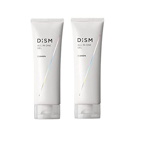 DISM オールインワン ジェル メンズ 2本セット 化粧水 男性用 美容液 乳液 5in1 スキン...