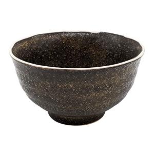 うつわ魯庵 美濃焼 お茶碗 飯碗 12cm 砂唐津 渕白 日本製 520-0191｜mochii0055