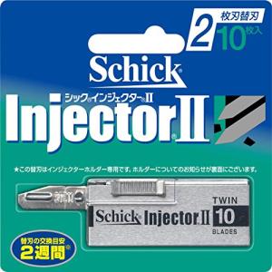 シック Schick インジェクターII 2枚刃 替刃 (10枚入)｜mochii0055