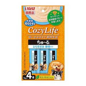 Cozy Life ちゅ~る とりささみ 軟骨入り 14g×4本｜mochii0055