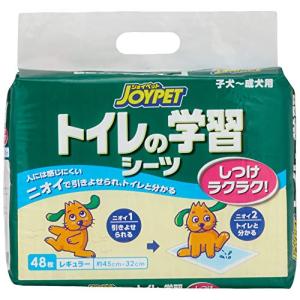 JOYPET(ジョイペット) トイレの学習シーツレギュラー 48枚｜mochii0055