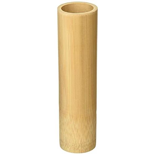 竹の精(Takenosei) 竹筒 ロクロ スス 直径5×20cm HA0042