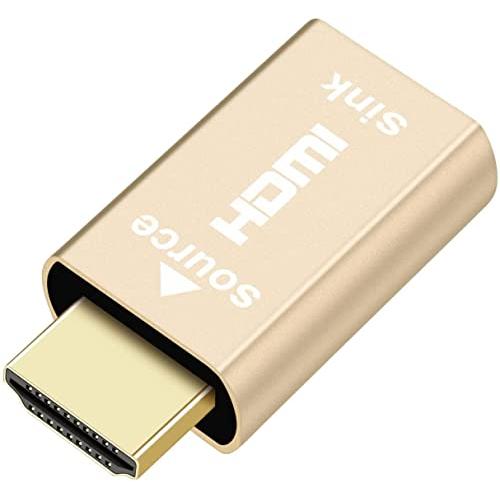 DTECH HDMI EDID エミュレーター 保持器 アダプター コネクター オス メス 4K 6...