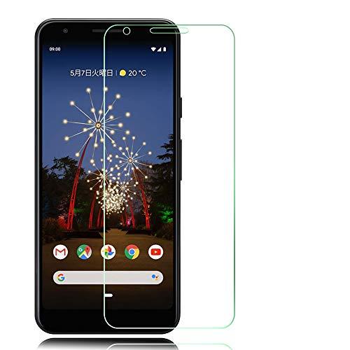 Whatif Google Pixel3a 液晶保護フィルム ガラスフィルム 0.26mm薄さ 9H...