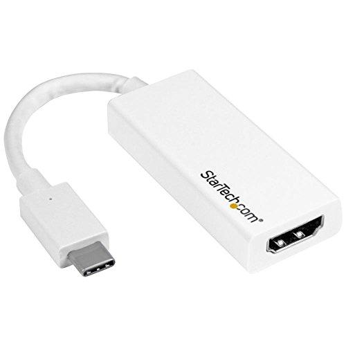 StarTech.com USB-C - HDMI変換アダプタ ホワイト 4K/60Hz対応 CDP...