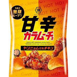 送料無料 湖池屋 甘辛カラムーチョ ヤンニョムだれチキン 53g 12袋 12 御用蔵 大川 通販 Yahoo ショッピング