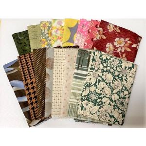 生地 カットクロスセット！シックなカラー16枚入り