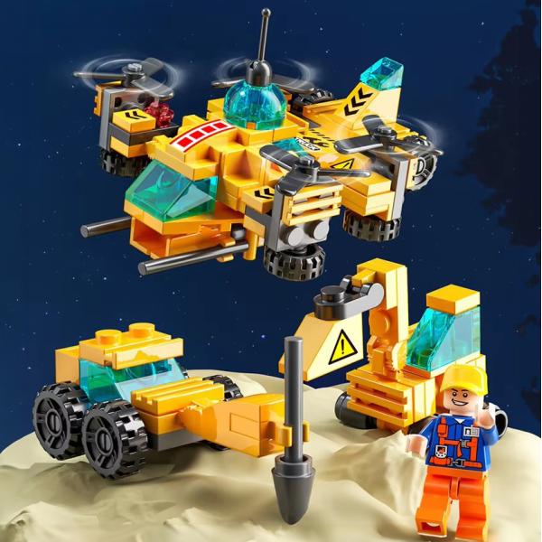 8732-1 建築現場作業用ヘリコプター  レゴ ブロック 互換 キット LEGO　互換品 シティ ...