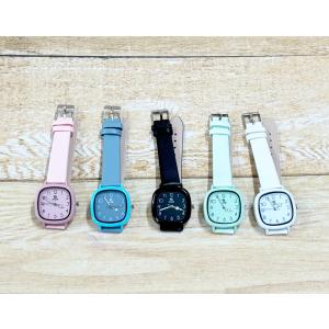 腕時計レディース安い シンプルでアナログなスク...の詳細画像3