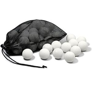 Saplize セープライズゴルフ練習ボール フォーム・スポンジ 静音 騒音無し 柔らかい素材 室内・室外練習 アプローチ セーフティー 12個や32個入りパック｜moco-moco