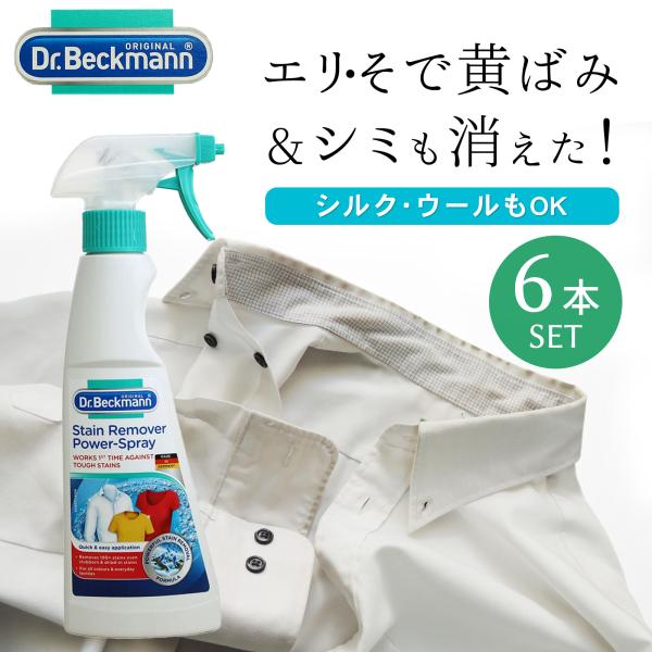 Dr. Beckmann(ドクター ベックマン) プレウォッシュ＆ステインリムーバースプレー 6個セ...