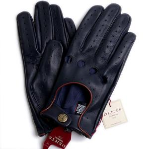 Dentsデンツ ドライビング グローブ 5 1011 Navy Tanメンズ 手袋 Fcs