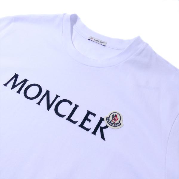 モンクレール Tシャツ 8C00024 001ホワイト MONCLER メンズ 半袖  ブランド 大...