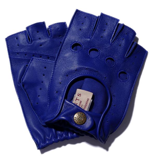 デンツ 送料無料 DENTS カットオフ ドライビング グローブ 5-1009 Royal(ブルー)...