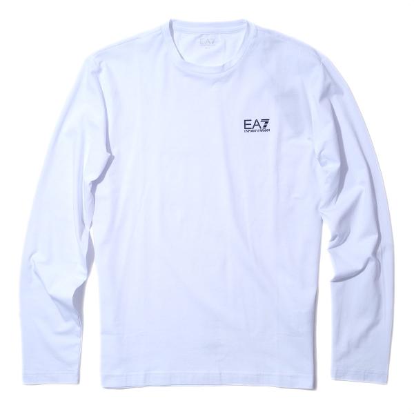 EA7 ロングスリーブTシャツ 8NPT28 1100ホワイト エンポリオ アルマーニ メンズ おし...