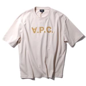 APC アーペーセー A.P.C. ルーズフィットTシャツ M26385 エクリュ メンズ レディース 半袖 ブランド 大きいサイズ 2026SS 2026年春夏