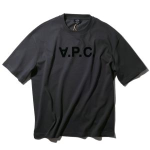APC アーペーセー A.P.C. ルーズフィットTシャツ M26385 チャコールグレー メンズ レディース 半袖 ブランド 大きいサイズ 2026SS 2026年春夏