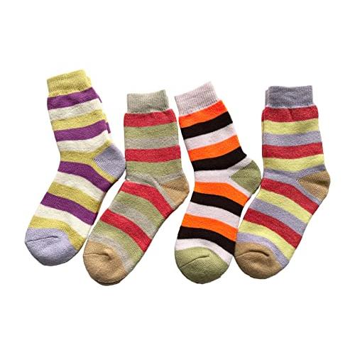 靴下 レディース 暖かい ソックス レディース 秋冬 あたたかい 厚手 パイルソックス ボーダー柄 ...