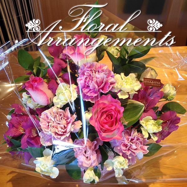 お花のアレンジメント 90束 フラワーギフト フラワーアレンジメント プレゼント お祝い 誕生日 記...