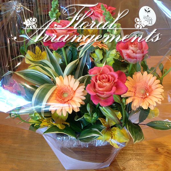 お花のアレンジメント 55束 フラワーギフト フラワーアレンジメント プレゼント お祝い 誕生日 記...