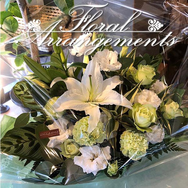 お花のアレンジメント 80束 フラワーギフト フラワーアレンジメント プレゼント お祝い 誕生日 記...