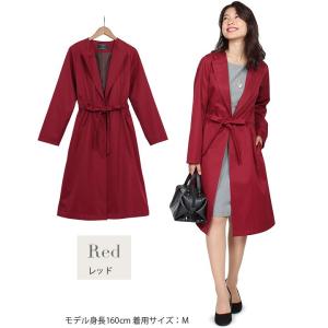 トレンチコート レディース ロング スプリング...の詳細画像2