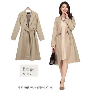 トレンチコート レディース ロング スプリング...の詳細画像3