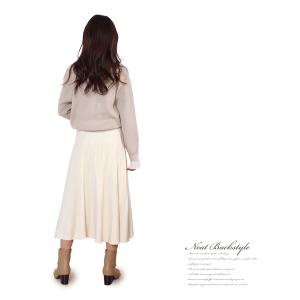 スカート ロングスカート ニットスカート レデ...の詳細画像4