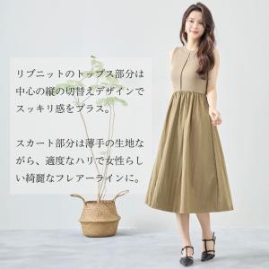 ワンピース レディース 夏 40代 きれいめ ...の詳細画像3