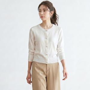 カーディガン レディース 夏 薄手 長袖 コッ...の詳細画像5