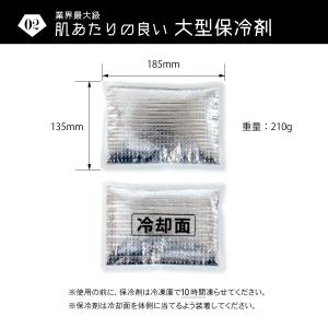 大型保冷剤 3個セット 135mm × 185...の詳細画像2