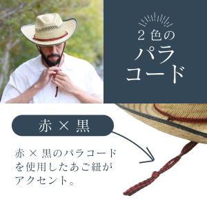 通芯草 カウボーイハット 軽い 汗取り 天然草...の詳細画像5