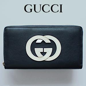 グッチ GUCCI メンズ 財布 二つ折り財布 GGナイロン 黒/ブラック 