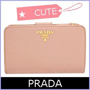 プラダ PRADA 財布 レディース 二つ折り財布 サフィア...