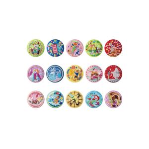 全15種セット〕バンダイ Disney Characters 刺繍缶バッジビスケット2
