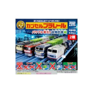 カプセルプラレール パワフル牽引！ 貨物列車編より２種 (国鉄コンテナ２種) カププラ　国鉄6000形コンテナ　国鉄コム1形コンテナ　 タカラトミーアーツ ガチャ