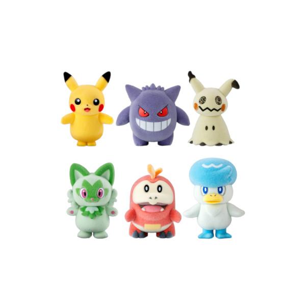 ポケットモンスター ポケモふどーる パート６　全６種  バンダイ　ポケモン キャンディトイ　食玩